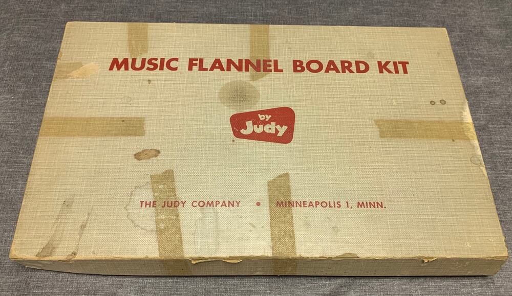 Vintage 1960s Music Flannel Board Set - The Judy Company - PLEASE READ Art